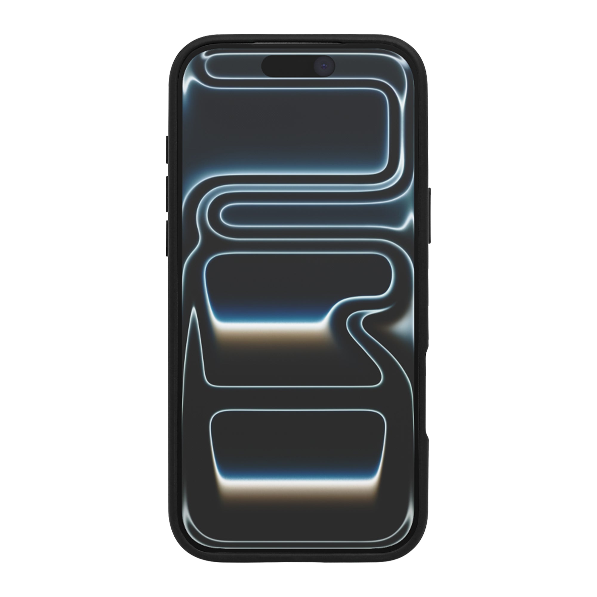 Rixus Crystal Amber Case For Apple iPhone 17 Pro Max Black