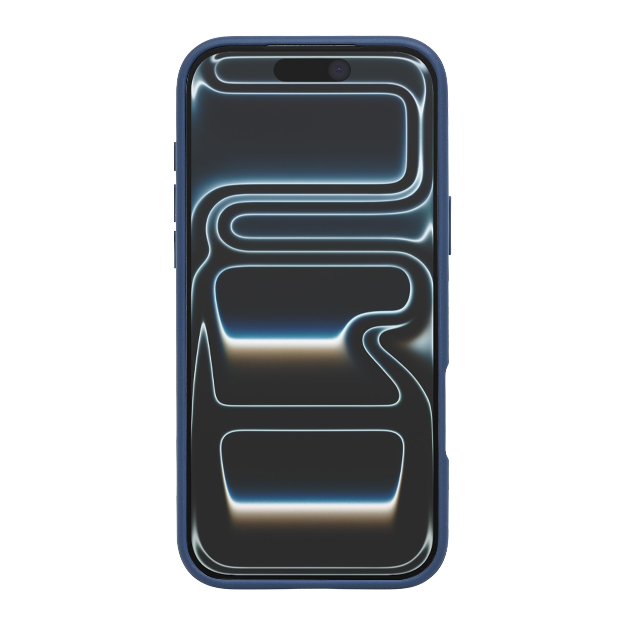 Rixus Crystal Amber Case For Apple iPhone 17 Pro Max Blue