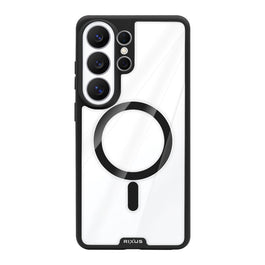 Rixus Crystal Amber Case For Samsung Galaxy S26 Ultra Black