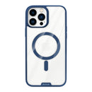 Rixus Crystal Amber Case For Apple iPhone 13 Pro Blue