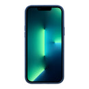 Rixus Crystal Amber Case For Apple iPhone 13 Pro Blue