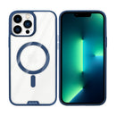 Rixus Crystal Amber Case For Apple iPhone 13 Pro Blue