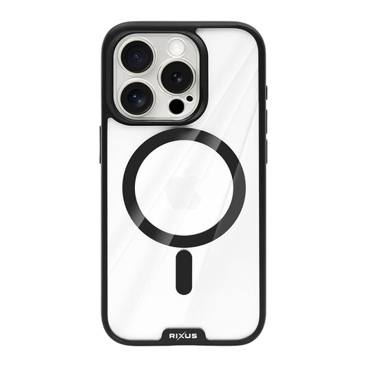 Rixus Crystal Amber Case For Apple iPhone 14 Pro Black