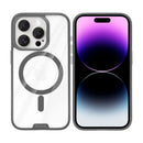 Rixus Crystal Amber Case For Apple iPhone 14 Pro Grey