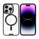 Rixus Crystal Amber Case For Apple iPhone 14 Pro Max Black