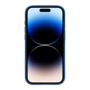 Rixus Crystal Amber Case For Apple iPhone 14 Pro Max Blue