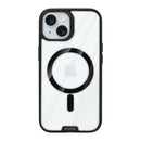 Rixus Crystal Amber Case For Apple iPhone 15 Black