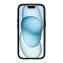 Rixus Crystal Amber Case For Apple iPhone 15 Black