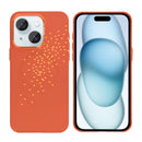 Rixus Alpine Ultra-Slim Case With MagSafe Compatible RXD021 For Apple iPhone 15 Galaxy Orange