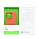 Rixus Alpine Ultra-Slim Case With MagSafe Compatible RXD081 For Apple iPhone 15 Pro Mountain Orange