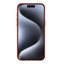 Rixus Alpine Ultra-Slim Case With MagSafe Compatible RXD021 For Apple iPhone 15 Pro Galaxy Orange