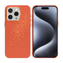 Rixus Alpine Ultra-Slim Case With MagSafe Compatible RXD021 For Apple iPhone 15 Pro Galaxy Orange