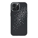 Rixus Alpine Ultra-Slim Case With MagSafe Compatible RXD022 For Apple iPhone 15 Pro Galaxy Black