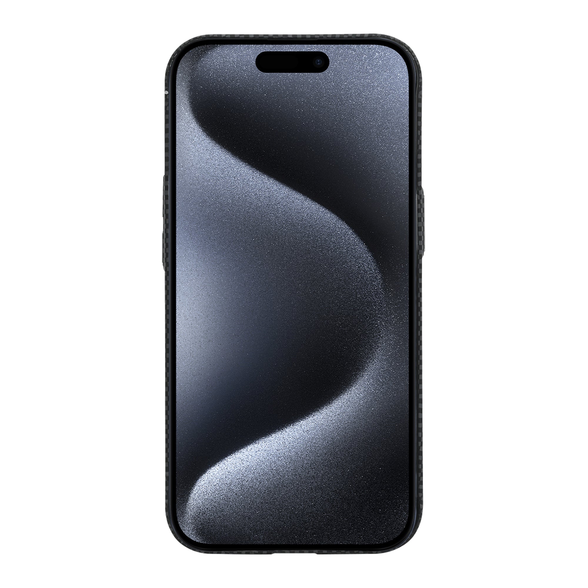 Rixus Alpine Ultra-Slim Case With MagSafe Compatible RXD022 For Apple iPhone 15 Pro Galaxy Black