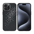 Rixus Alpine Ultra-Slim Case With MagSafe Compatible RXD022 For Apple iPhone 15 Pro Galaxy Black