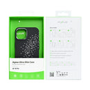 Rixus Alpine Ultra-Slim Case With MagSafe Compatible RXD022 For Apple iPhone 15 Pro Galaxy Black
