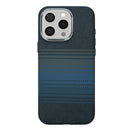 Rixus Alpine Ultra-Slim Case With MagSafe Compatible RXA131 For Apple iPhone 15 Pro Stripe Blue