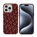 Rixus Alpine Ultra-Slim Case With MagSafe Compatible RXA093 For Apple iPhone 15 Pro Cherry Red