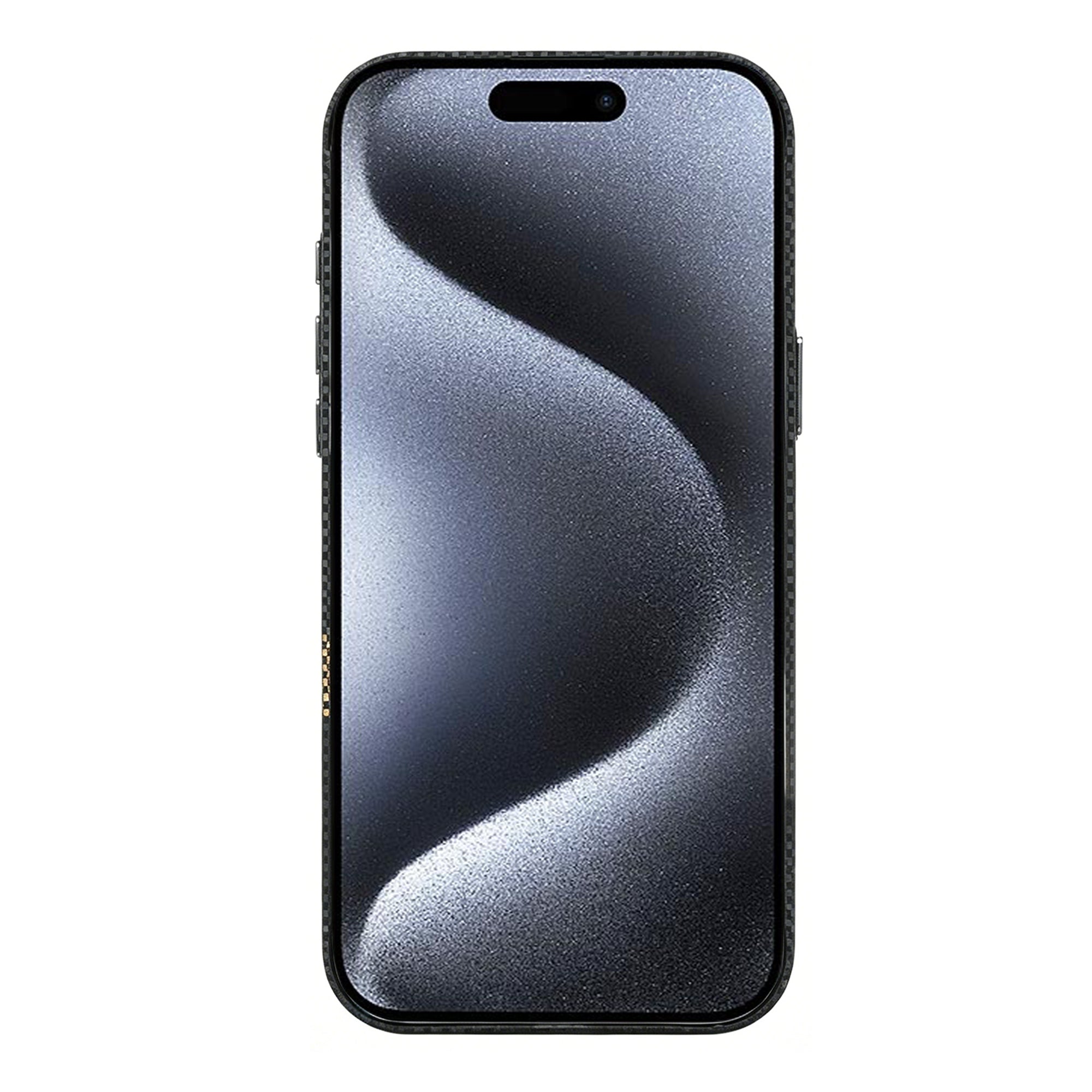 Rixus Alpine Ultra-Slim Case With MagSafe Compatible RXD082 For Apple iPhone 15 Pro Max Mountain Black