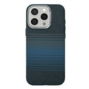 Rixus Alpine Ultra-Slim Case With MagSafe Compatible RXA131 For Apple iPhone 15 Pro Max Stripe Blue