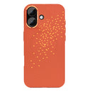 Rixus Alpine Ultra-Slim Case With MagSafe Compatible RXD021 For Apple iPhone 16 Galaxy Orange
