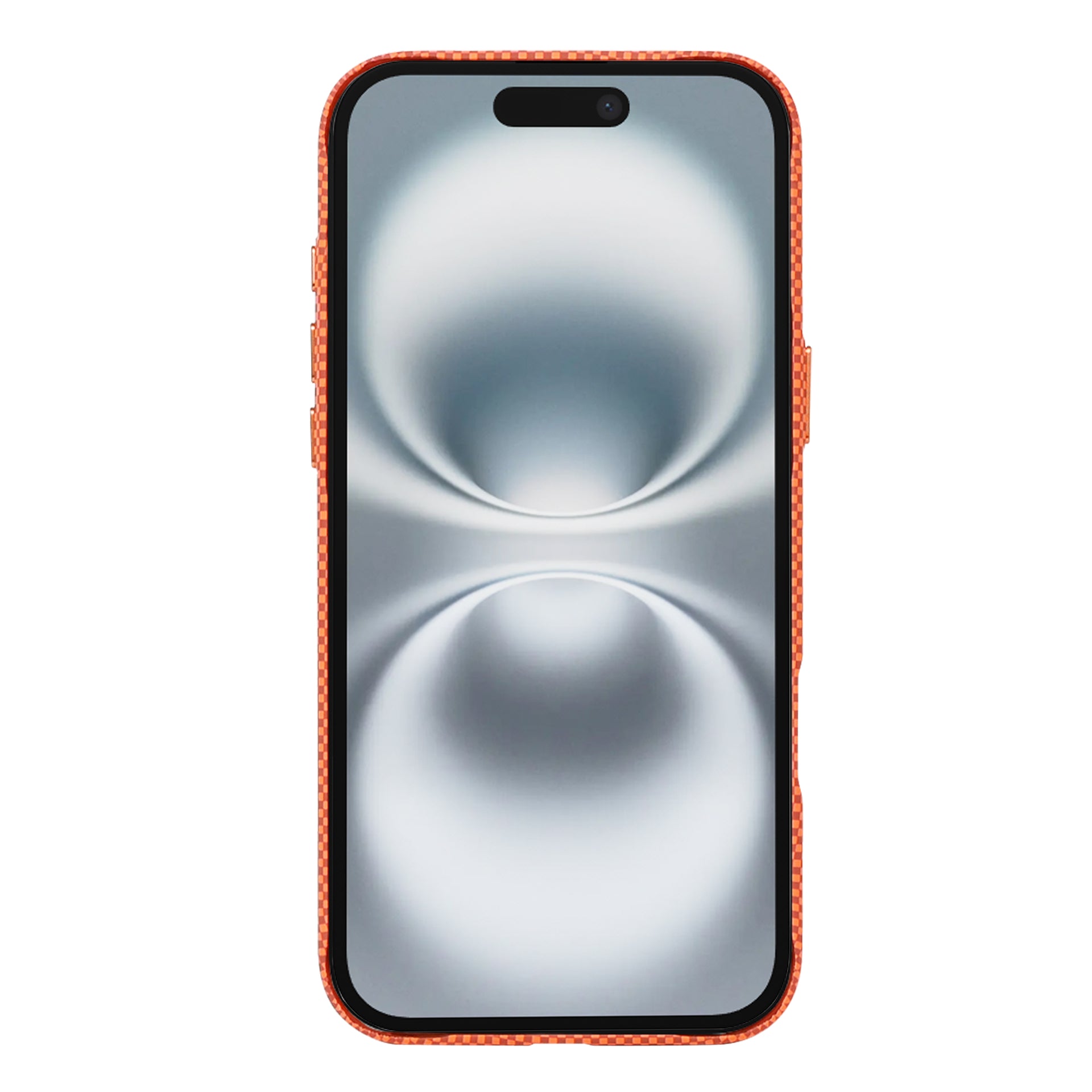 Rixus Alpine Ultra-Slim Case With MagSafe Compatible RXD021 For Apple iPhone 16 Galaxy Orange
