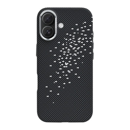 Rixus Alpine Ultra-Slim Case With MagSafe Compatible RXD022 For Apple iPhone 16 Galaxy Black