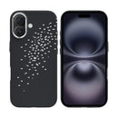 Rixus Alpine Ultra-Slim Case With MagSafe Compatible RXD022 For Apple iPhone 16 Galaxy Black