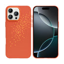 Rixus Alpine Ultra-Slim Case With MagSafe Compatible RXD021 For Apple iPhone 16 Pro Galaxy Orange