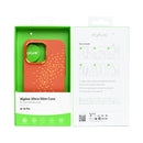 Rixus Alpine Ultra-Slim Case With MagSafe Compatible RXD021 For Apple iPhone 16 Pro Galaxy Orange