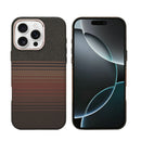 Rixus Alpine Ultra-Slim Case With MagSafe Compatible RXA130 For Apple iPhone 16 Pro Stripe Brown