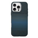 Rixus Alpine Ultra-Slim Case With MagSafe Compatible RXA131 For Apple iPhone 16 Pro Stripe Blue
