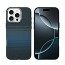 Rixus Alpine Ultra-Slim Case With MagSafe Compatible RXA131 For Apple iPhone 16 Pro Stripe Blue