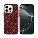 Rixus Alpine Ultra-Slim Case With MagSafe Compatible RXA093 For Apple iPhone 16 Pro Max Cherry Red