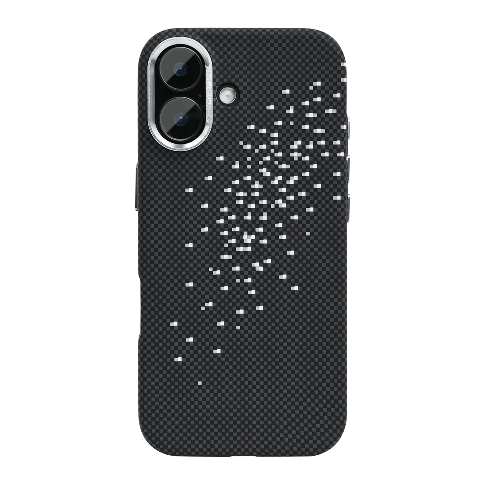 Rixus Alpine Ultra-Slim Case With MagSafe Compatible RXD022 For Apple iPhone 17 Galaxy Black