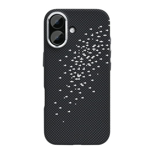 Rixus Alpine Ultra-Slim Case With MagSafe Compatible RXD022 For Apple iPhone 17 Galaxy Black