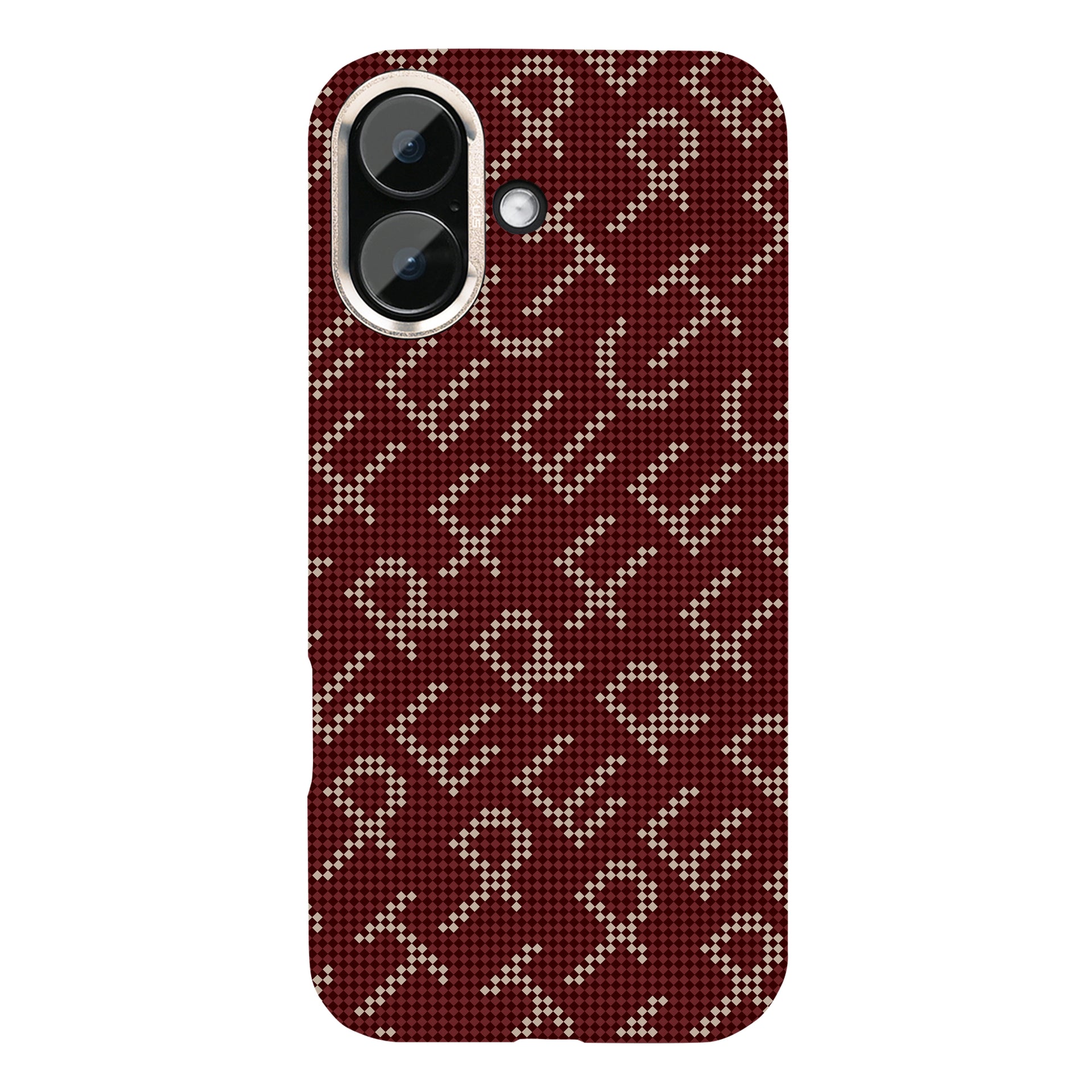 Rixus Alpine Ultra-Slim Case With MagSafe Compatible RXA093 For Apple iPhone 17 Cherry Red