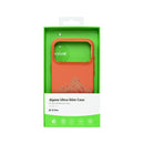 Rixus Alpine Ultra-Slim Case With MagSafe Compatible RXD081 For Apple iPhone 17 Pro Mountain Orange