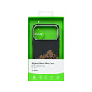 Rixus Alpine Ultra-Slim Case With MagSafe Compatible RXD082 For Apple iPhone 17 Pro Mountain Black