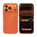 Rixus Alpine Ultra-Slim Case With MagSafe Compatible RXD021 For Apple iPhone 17 Pro Galaxy Orange