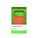 Rixus Alpine Ultra-Slim Case With MagSafe Compatible RXD021 For Apple iPhone 17 Pro Galaxy Orange