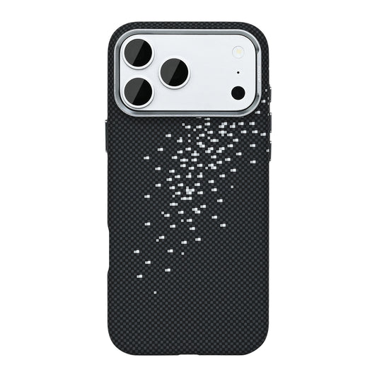 Rixus Alpine Ultra-Slim Case With MagSafe Compatible RXD022 For Apple iPhone 17 Pro Galaxy Black