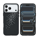 Rixus Alpine Ultra-Slim Case With MagSafe Compatible RXD022 For Apple iPhone 17 Pro Galaxy Black