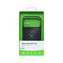 Rixus Alpine Ultra-Slim Case With MagSafe Compatible RXD022 For Apple iPhone 17 Pro Galaxy Black