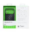 Rixus Alpine Ultra-Slim Case With MagSafe Compatible RXD022 For Apple iPhone 17 Pro Galaxy Black