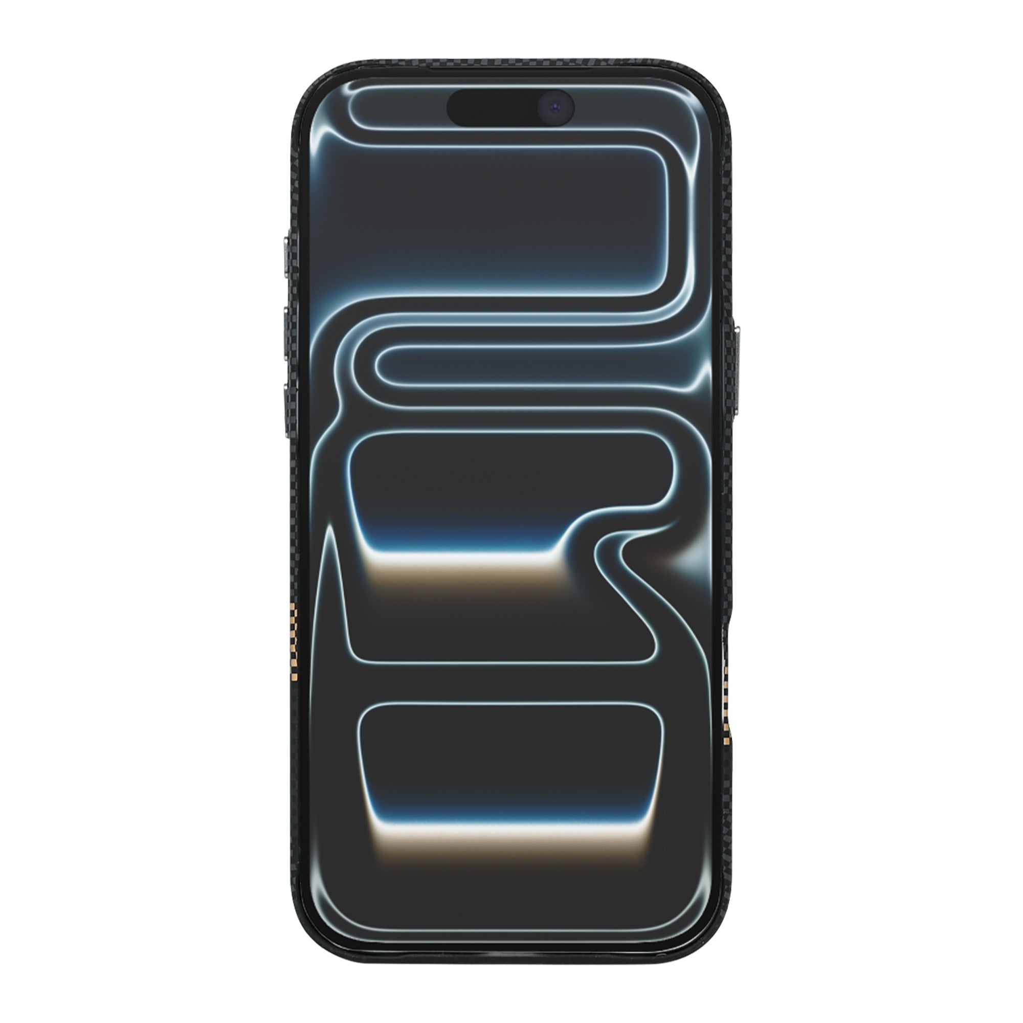 Rixus Alpine Ultra-Slim Case With MagSafe Compatible RXD082 For Apple iPhone 17 Pro Max Mountain Black