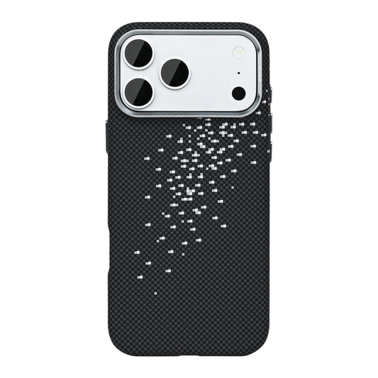 Rixus Alpine Ultra-Slim Case With MagSafe Compatible RXD022 For Apple iPhone 17 Pro Max Galaxy Black