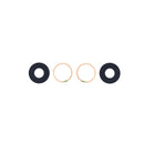For Apple iPhone 16e Camera Lens Cover Set Black OEM