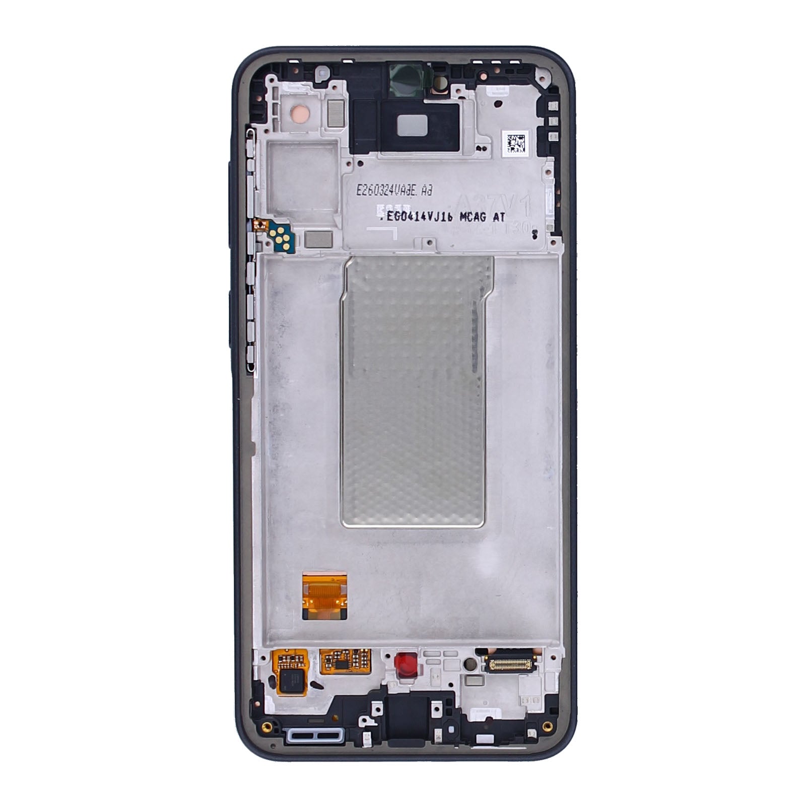 Samsung Galaxy A37 A376B Display And Digitizer With Frame Charkoal Service Pack