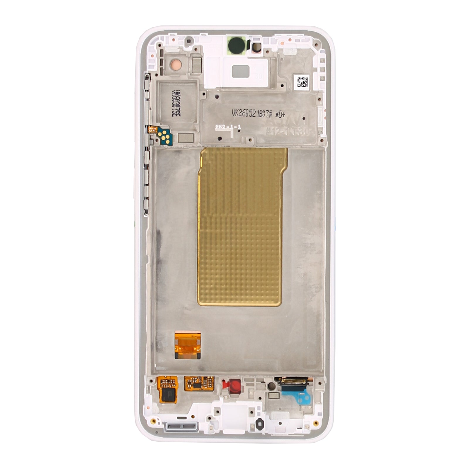 Samsung Galaxy A37 A376B Display And Digitizer With Frame White Service Pack